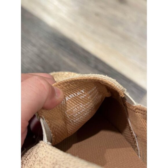 Ariat Women’s 360‎ Easy Flex Rose Gold Metallic Comfort Slip-On Shoe Sz 11 - Picture 6 of 7